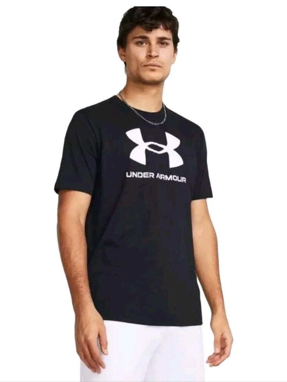 Under Armour Loose Men's T-Shirt Short Sleeve Athletic UA Graphic Logo Shirt XL